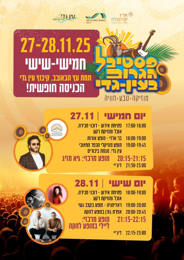 פסטיבל הגרוב 2025